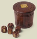 Комплект игральных костей Браун